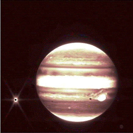 Jupiter Europa Webb NIRCam