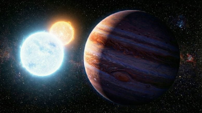 Astronomers Capture Rare Image of a Real-Life “Tatooine” Orbiting Two Suns