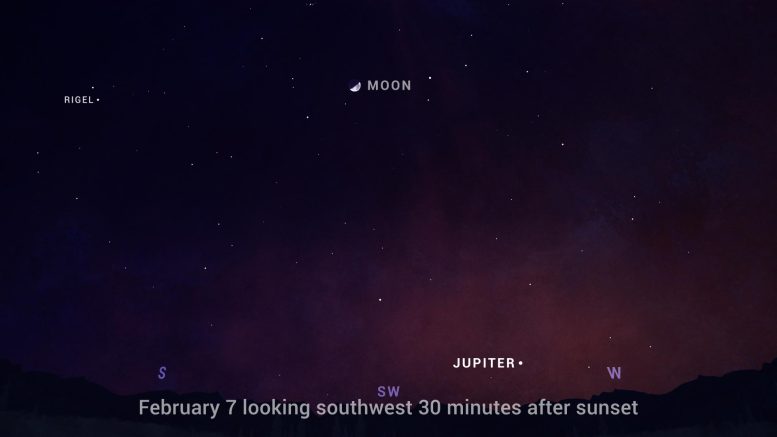 Jupiter February 2022 Skywatching