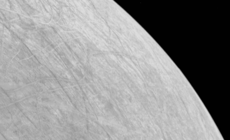 Jupiter Moon Europa Juno 2022 Crop