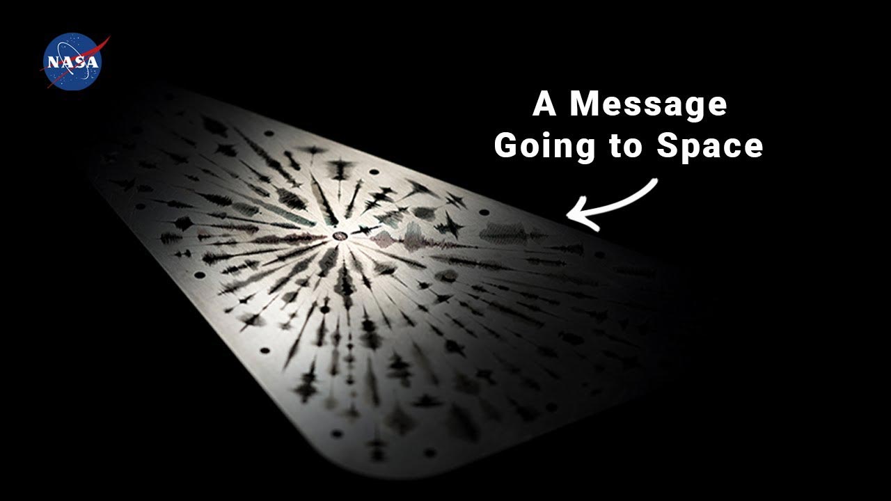 NASA, 목성의 달 유로파로 향하는 인류의 메시지 디자인 공개