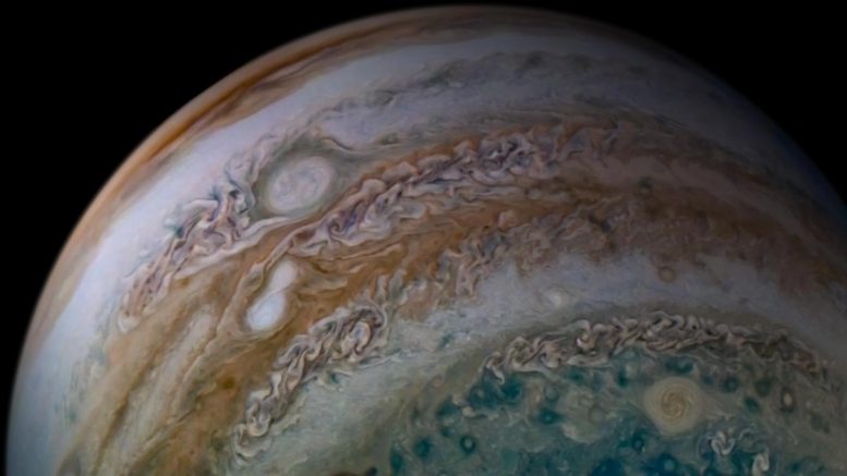 Jupiter Storms Merging