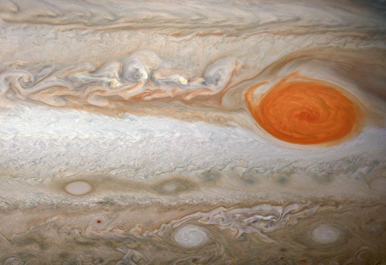 Jupiter’s Great Red Spot at PJ18