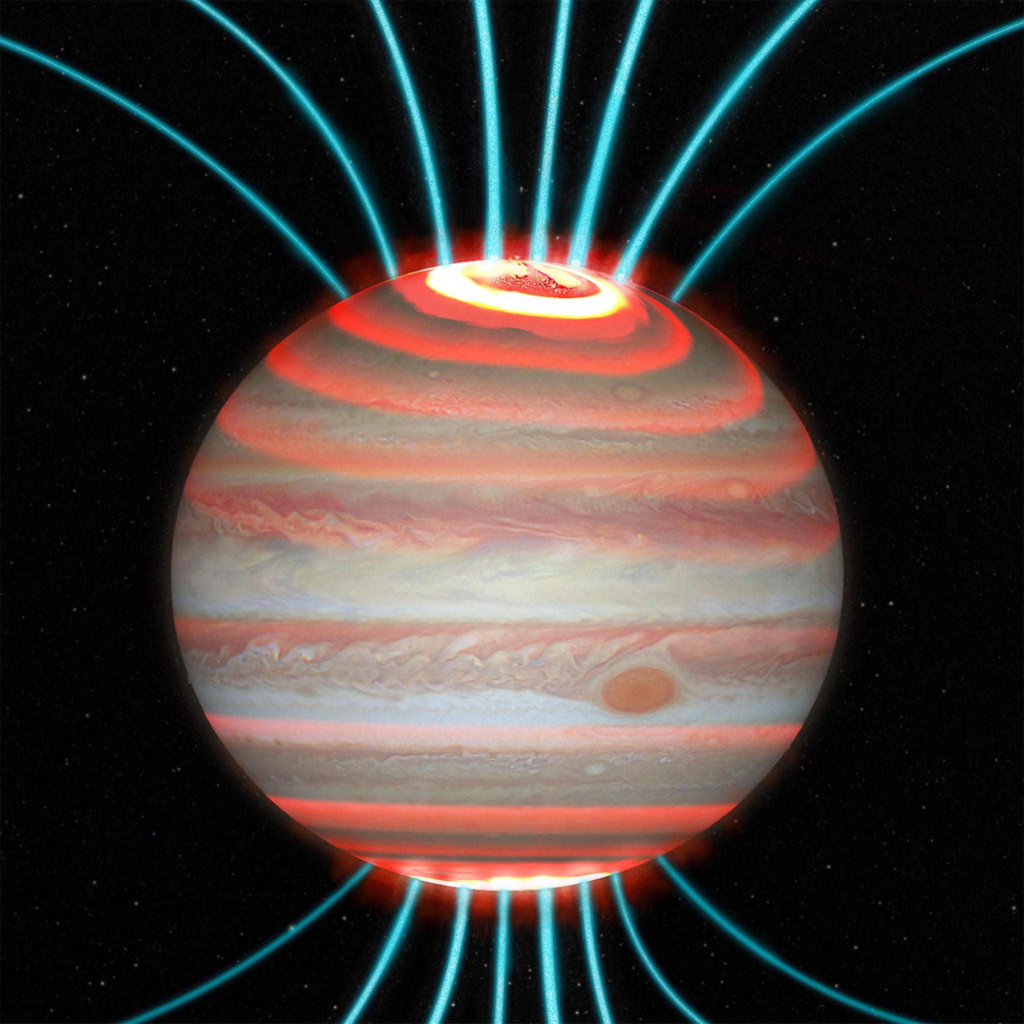 NASA's NuSTAR Spots HighestEnergy Light Ever Detected From Jupiter