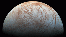 Jupiter’s Moon Europa Surface