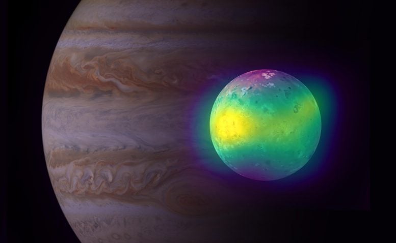 Jupiter's Moon Io Composite Image