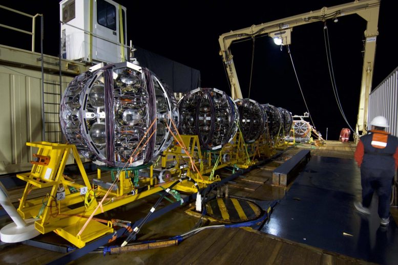 KM3NeT Deploying Detectors