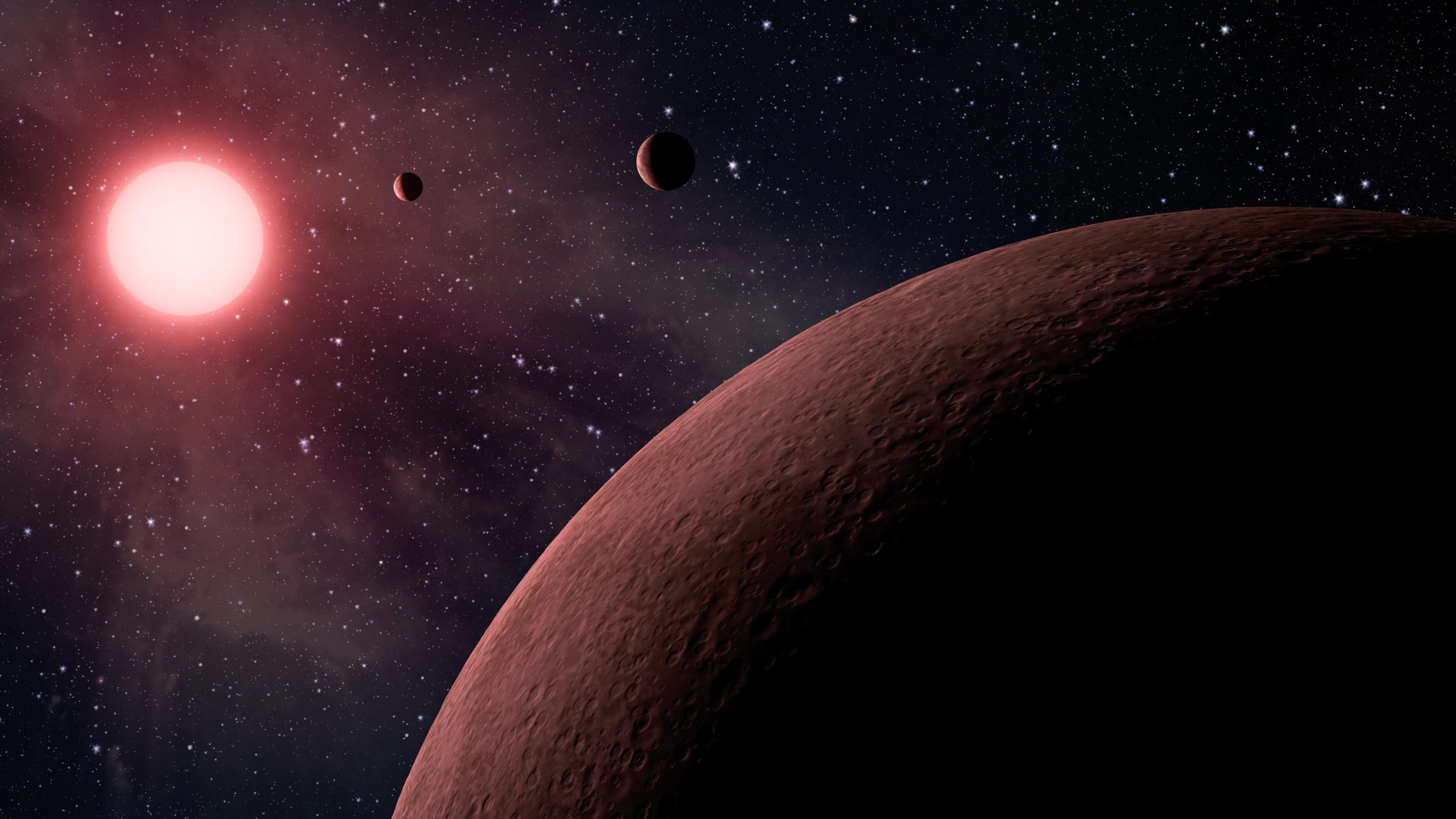 Extrasolar Planetary System Suggests Our Own Isnt That Special