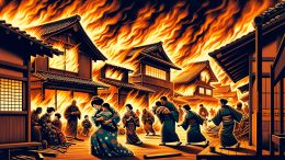 Kantō Fire Disaster Art Concept