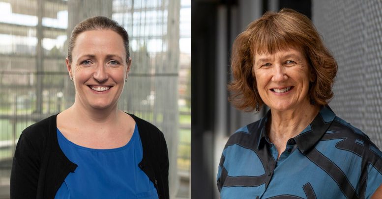 Karen Doggett and Joan Heath