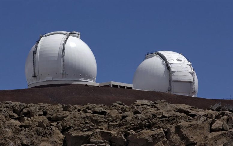 Keck Observatory Domes
