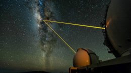 Keck Telescopes Observing Galactic Center