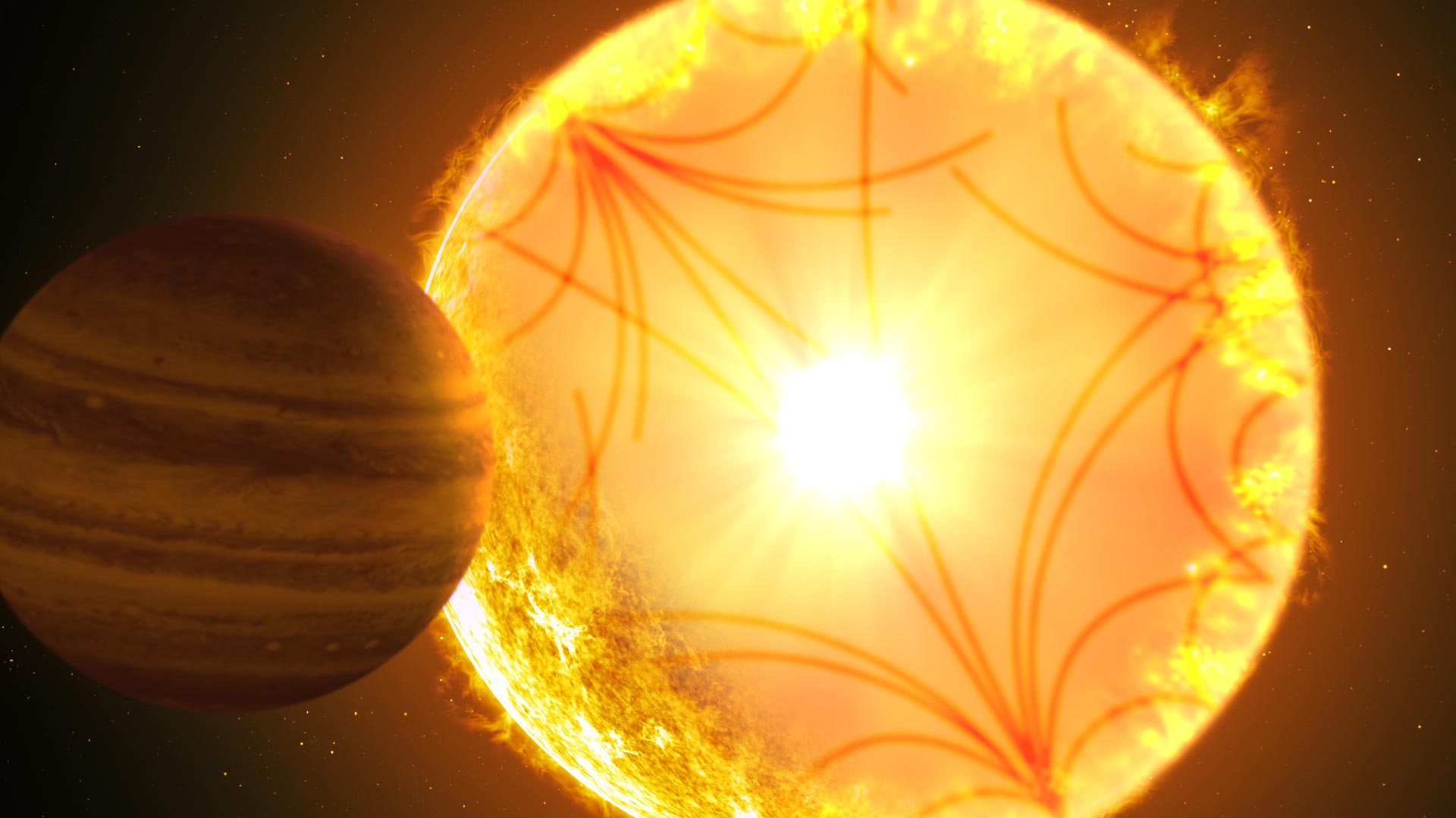 Los astrónomos descubren un exoplaneta en espiral hacia la destrucción
