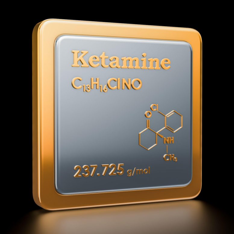 Ketamine Chemistry Concept