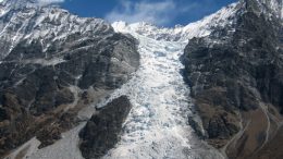 Kimjung glacier, Nepal, the Himalayas