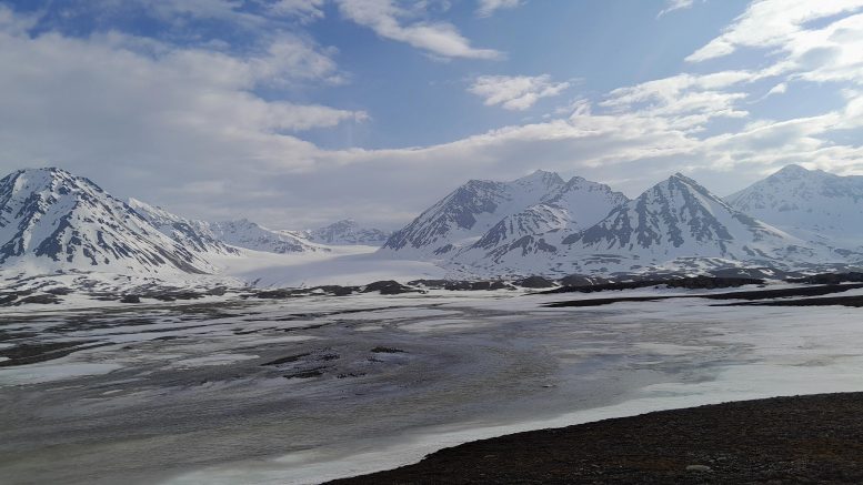 Kings Bay in Svalbard, Arctic Fjord Shaped by Retreating Glaciers and Changing Climate