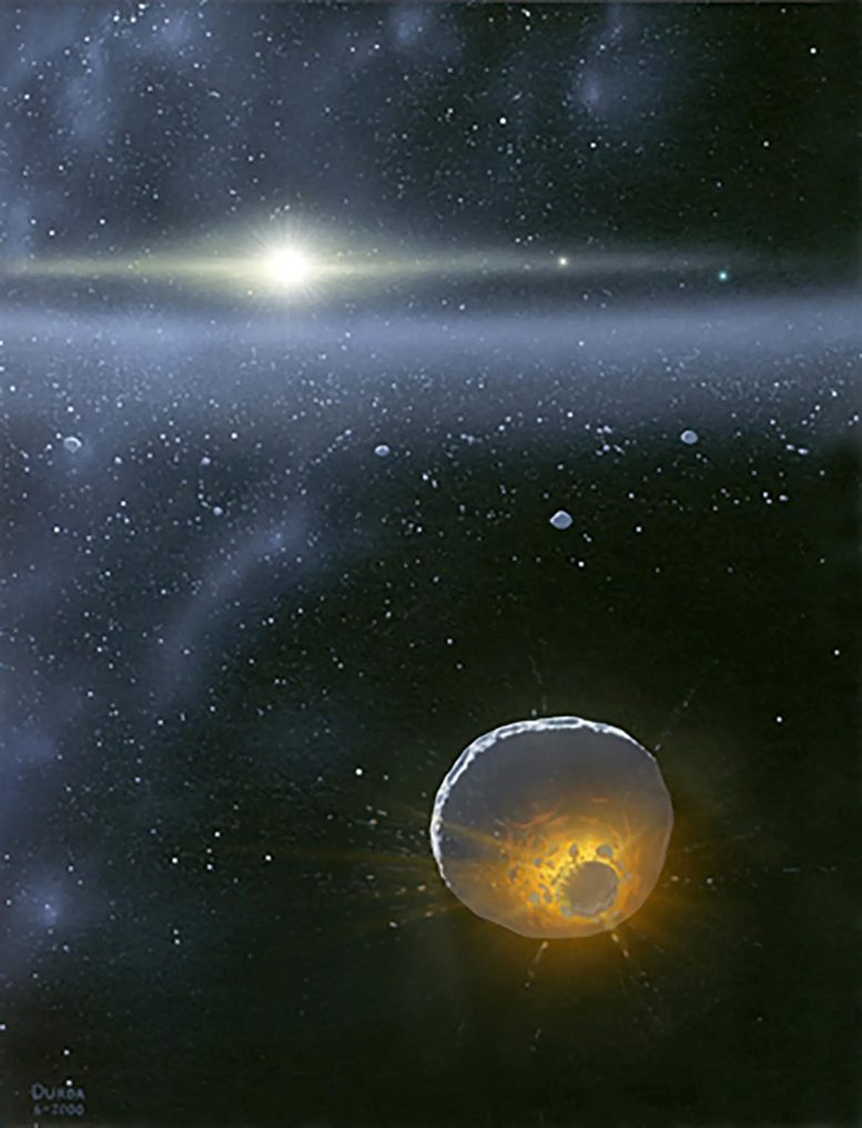 Kuiper Belt Collision