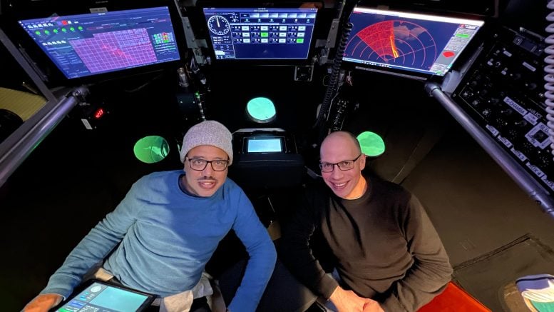 L R Rob Sparrock and Bradley Kreuger