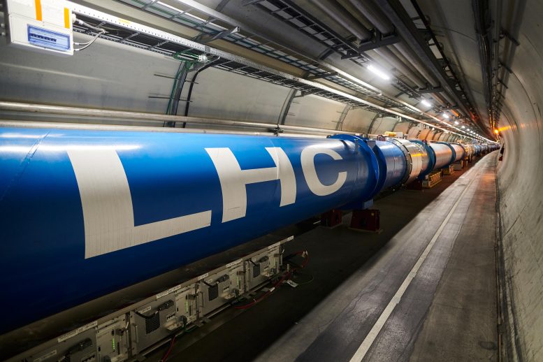 Terowongan LHC di Titik 1