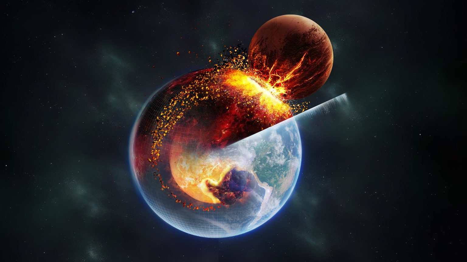 Deep Earth Discovery: Fragments of Ancient Planet Found in Mantle
