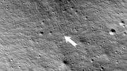 LRO Views Odysseus Landing Site on Moon Arrow