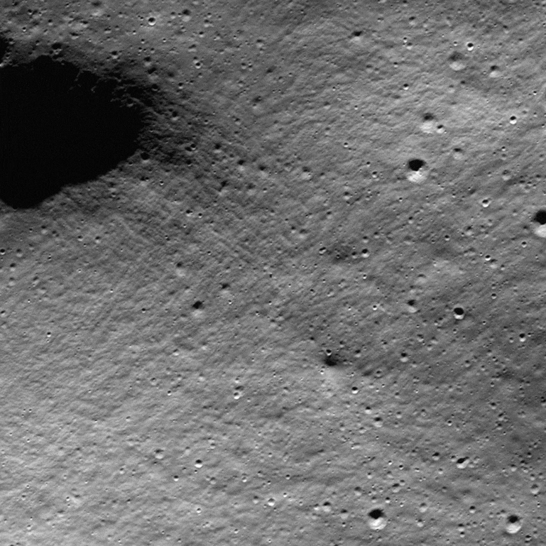 LRO Views Odysseus Landing Site on Moon