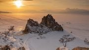 Lake Baikal Winter