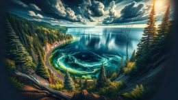 Lake Superior Sulfur Cycle Illustration