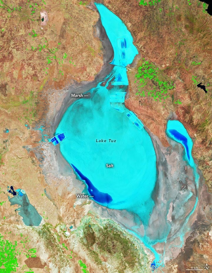 Lake Tuz 2021 Annotated