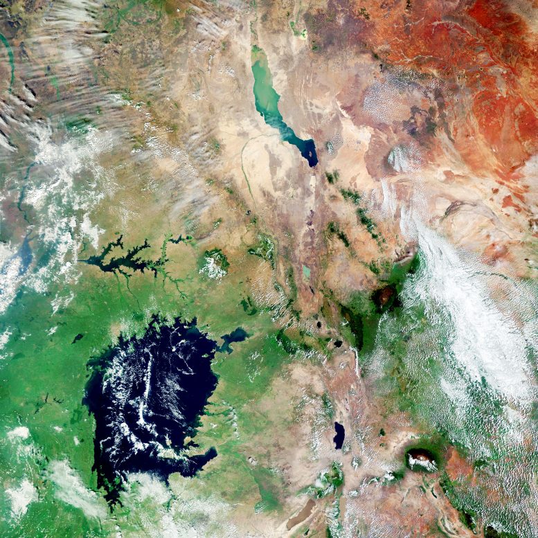 Lake Victoria and Lake Turkana