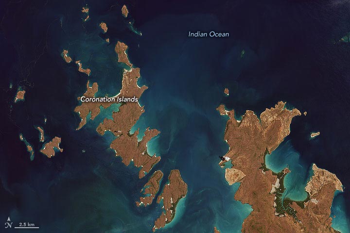 Landsat 9 Coronation Islands
