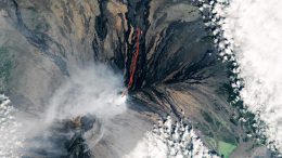 Landsat 9 Lava Flows North on Mauna Loa