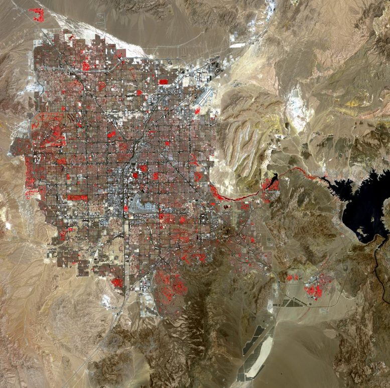 Landsat Las Vegas 2022