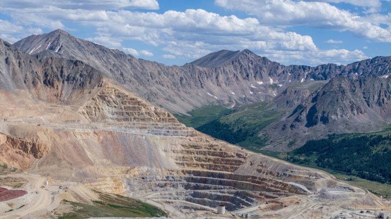 Landscape of Colorado’s Climax Mine