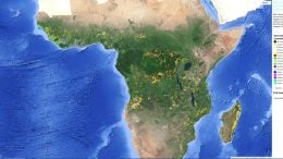 Landuse in Africa After Deforestation