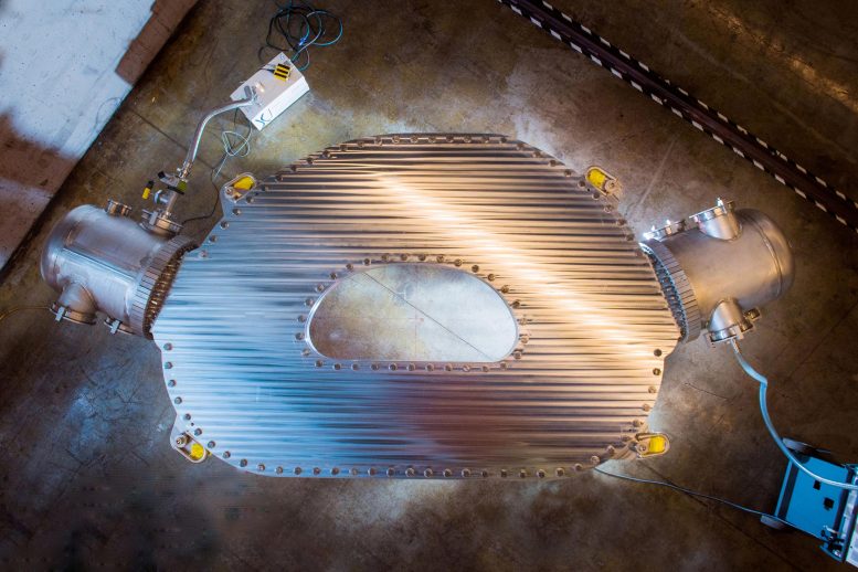 Large-Bore, Full-Scale High-Temperature Superconducting Magnet