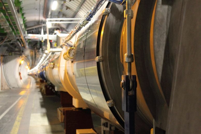 Large Hadron Collider Tunnel