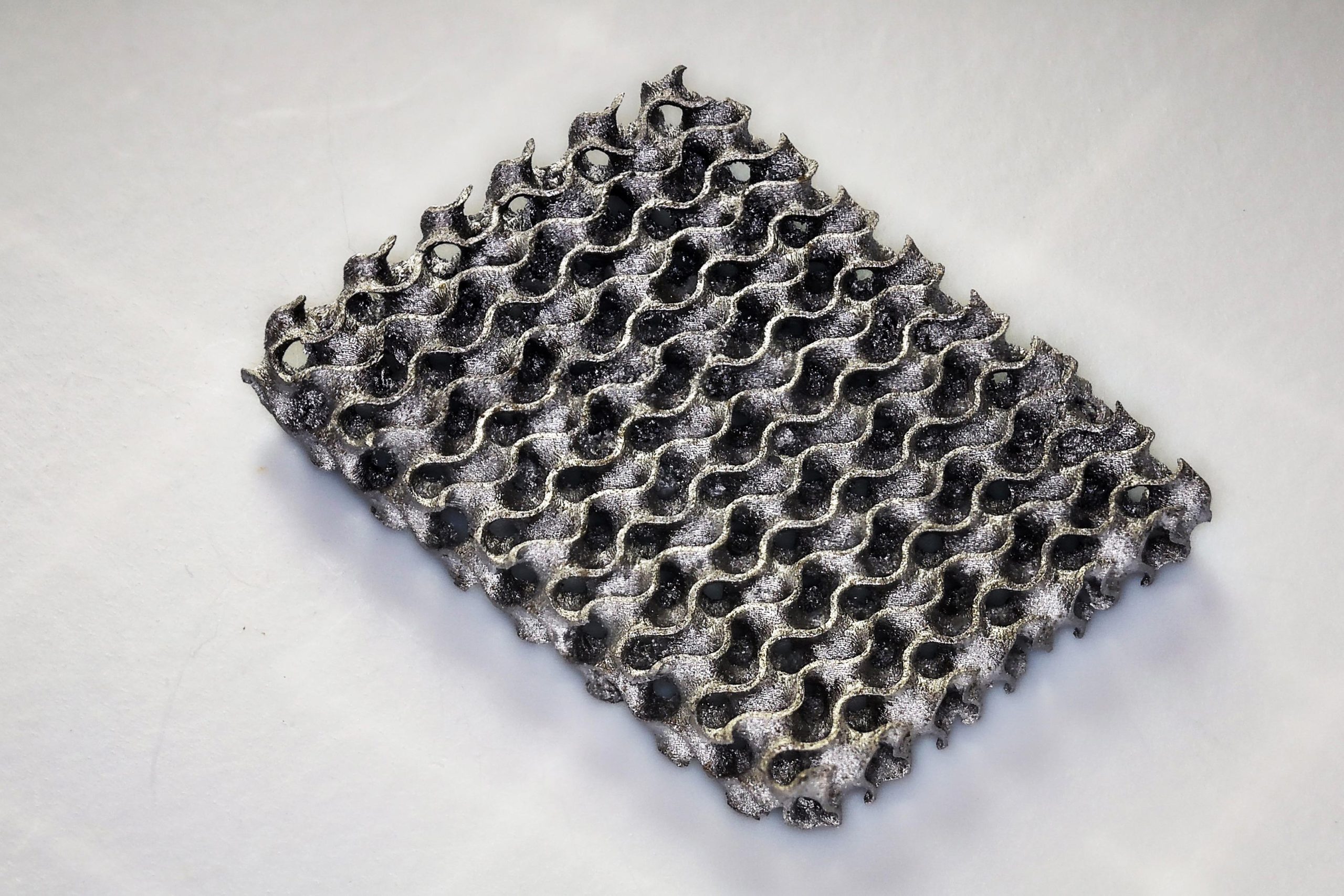 Ultra-strong 3D printed metal structure