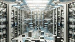 Large Scale Optical Fiber Interconnects in Data Centers