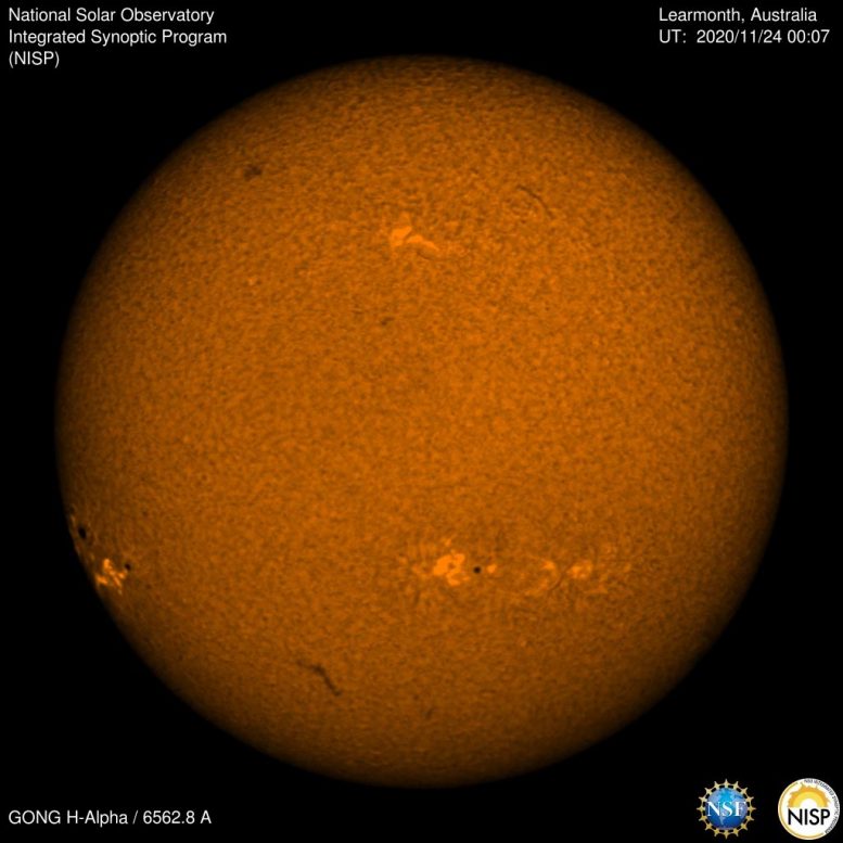 Large Sunspot Predicted by NSO Scientists