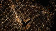 Las Vegas Night Lights From Space Station