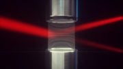 Laser Light Beam Deflected by Air