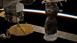 Last Rays of an Orbital Sunset Illuminate Earth’s Atmosphere From Space Station