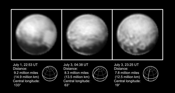 Latest New Horizons Spacecraft Images of Pluto