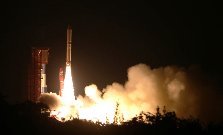Launch of the Arase Satellite
