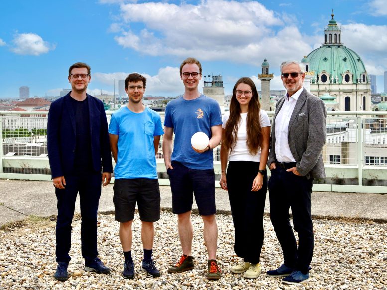 Left to Right, Richard A. Wilhelm, Gyula Nagy, Johannes Br&ouml;tzner, Martina Fellinger, Friedrich Aumayr