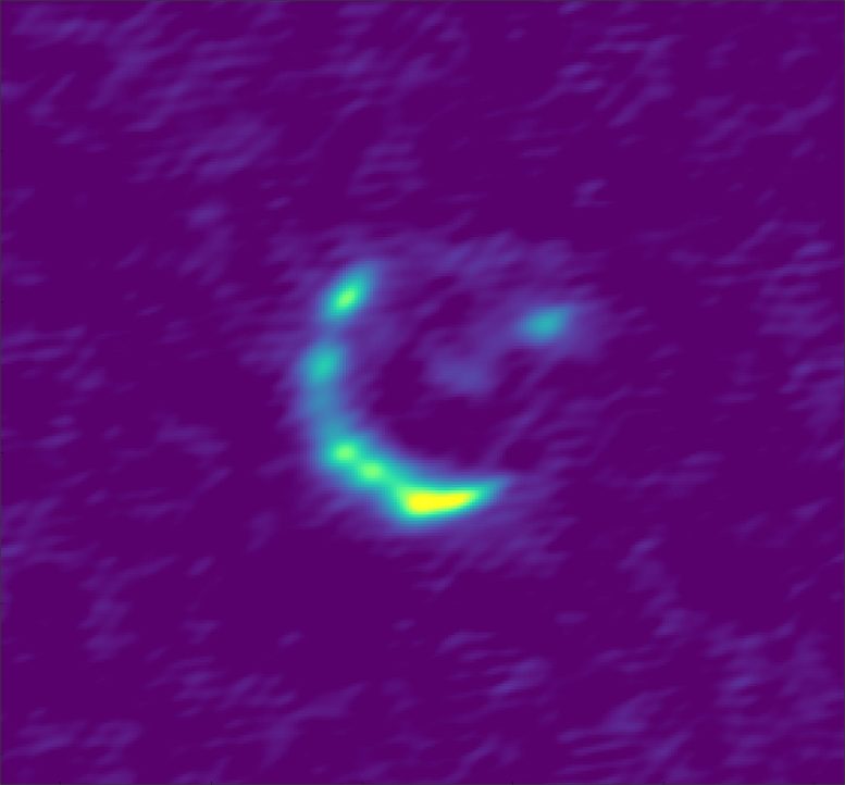 Lensed Galaxy Acquired With ALMA Interferometer