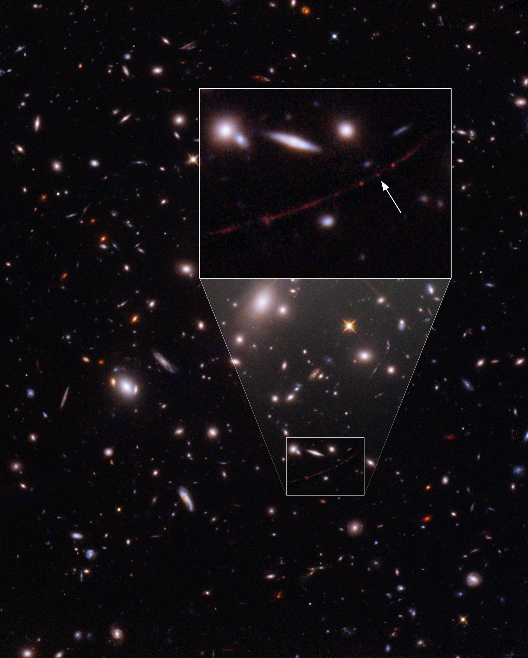 Hubble descubre la estrella más distante jamás vista