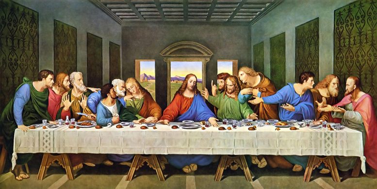 Leonardo Da Vinci The Last Supper Restored