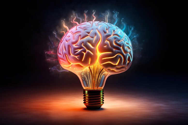 Lightbulb Brain Creativity